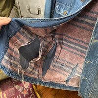 1950’s Penney’s Big Mac Blanket Lined Denim Chore Jacket