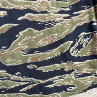 1960’s/70’s Vietnam War Late War Tiger Stripe Camo Shirt Asian Medium