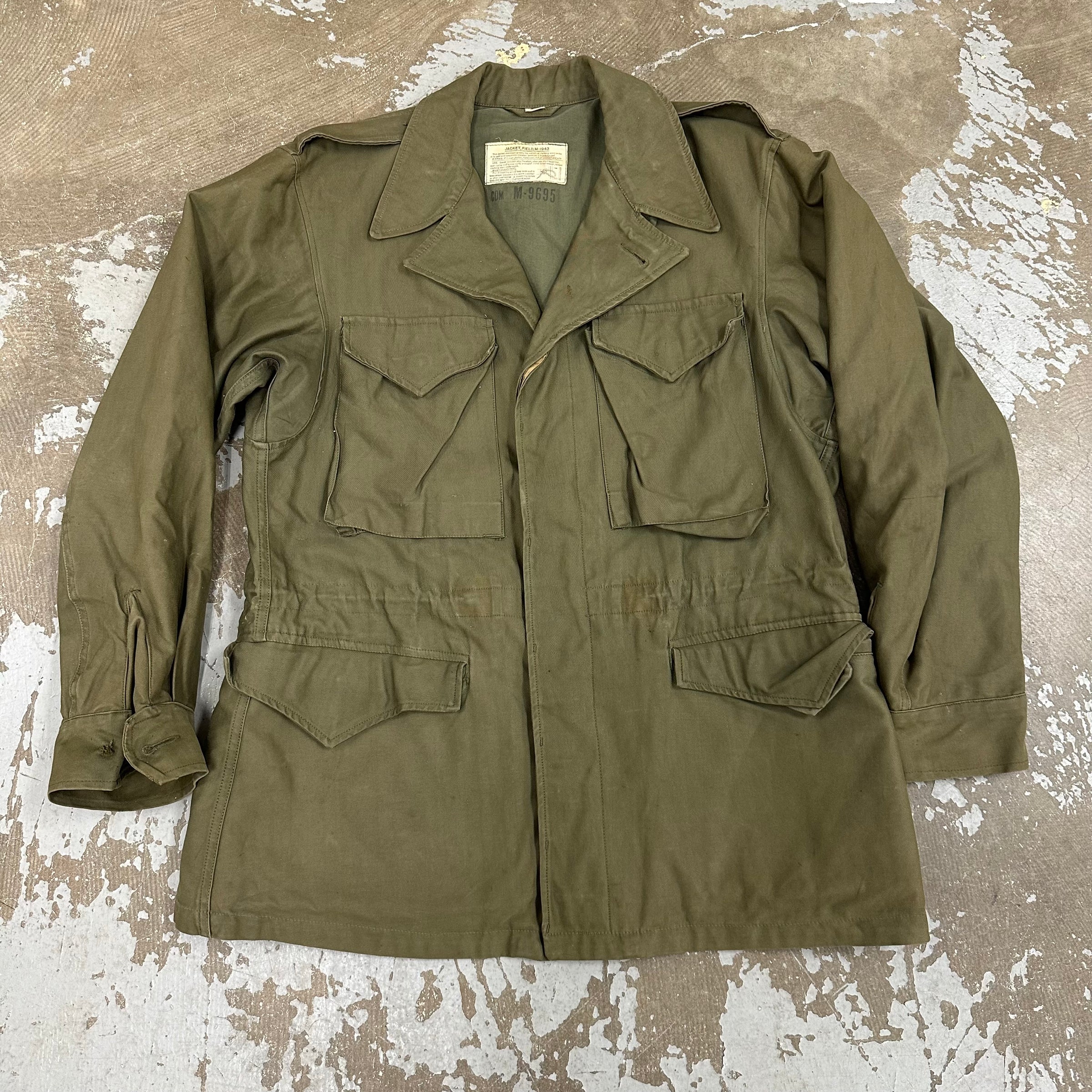 1940’s WWII M-43 Field Jacket Size 36R
