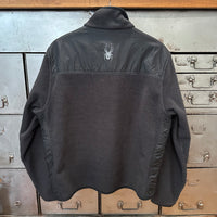 1990’s/Y2K Spyder Black Fleece Jacket Medium