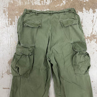1960’s Vietnam War 2nd Pattern Poplin Jungle Pants Medium Long