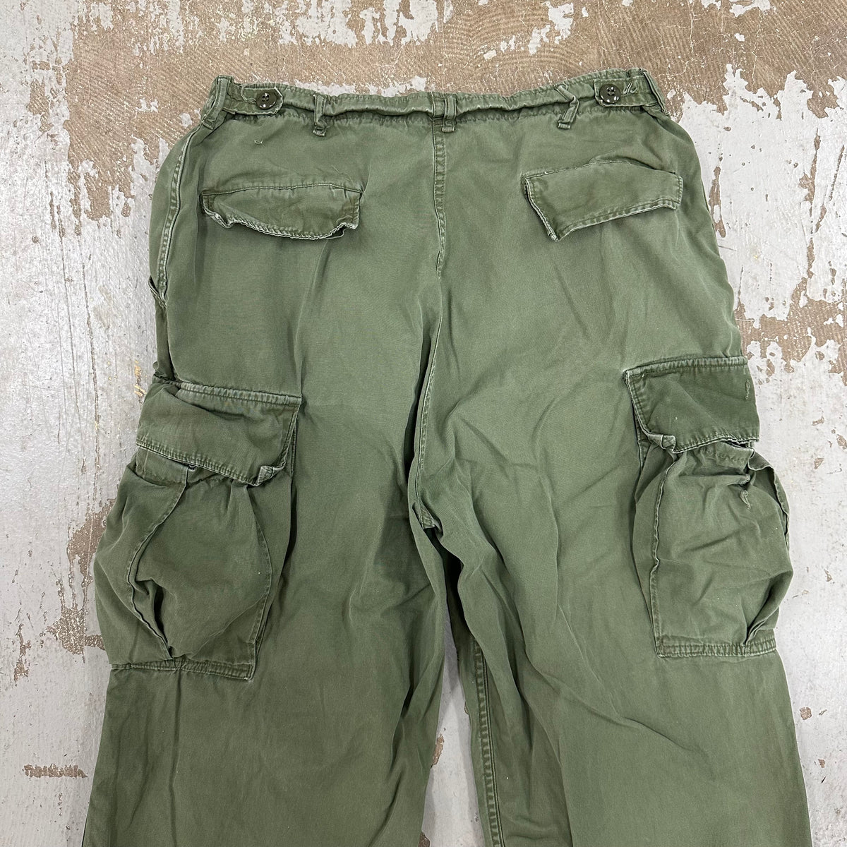 1960’s Vietnam War 2nd Pattern Poplin Jungle Pants Medium Long