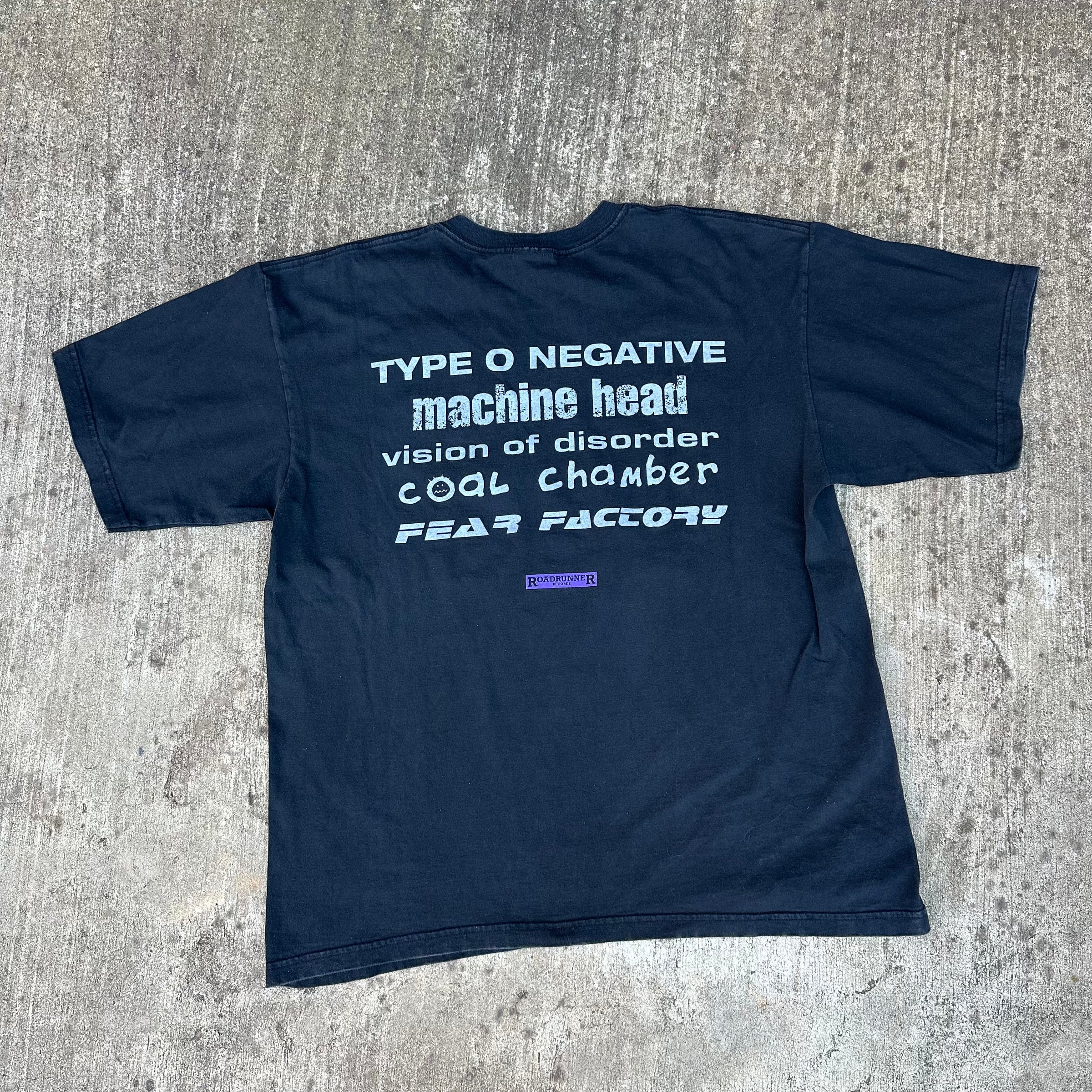 1997 Roadrunner Rules Ozzfest Promo T-Shirt XL