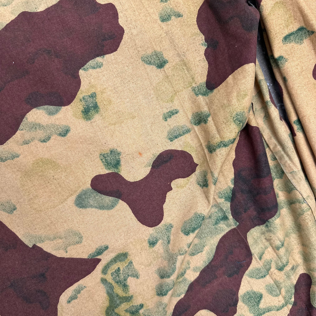 1960’s/70’s Reversible Egyptian Military Rocks/Sand Camo Jacket Large