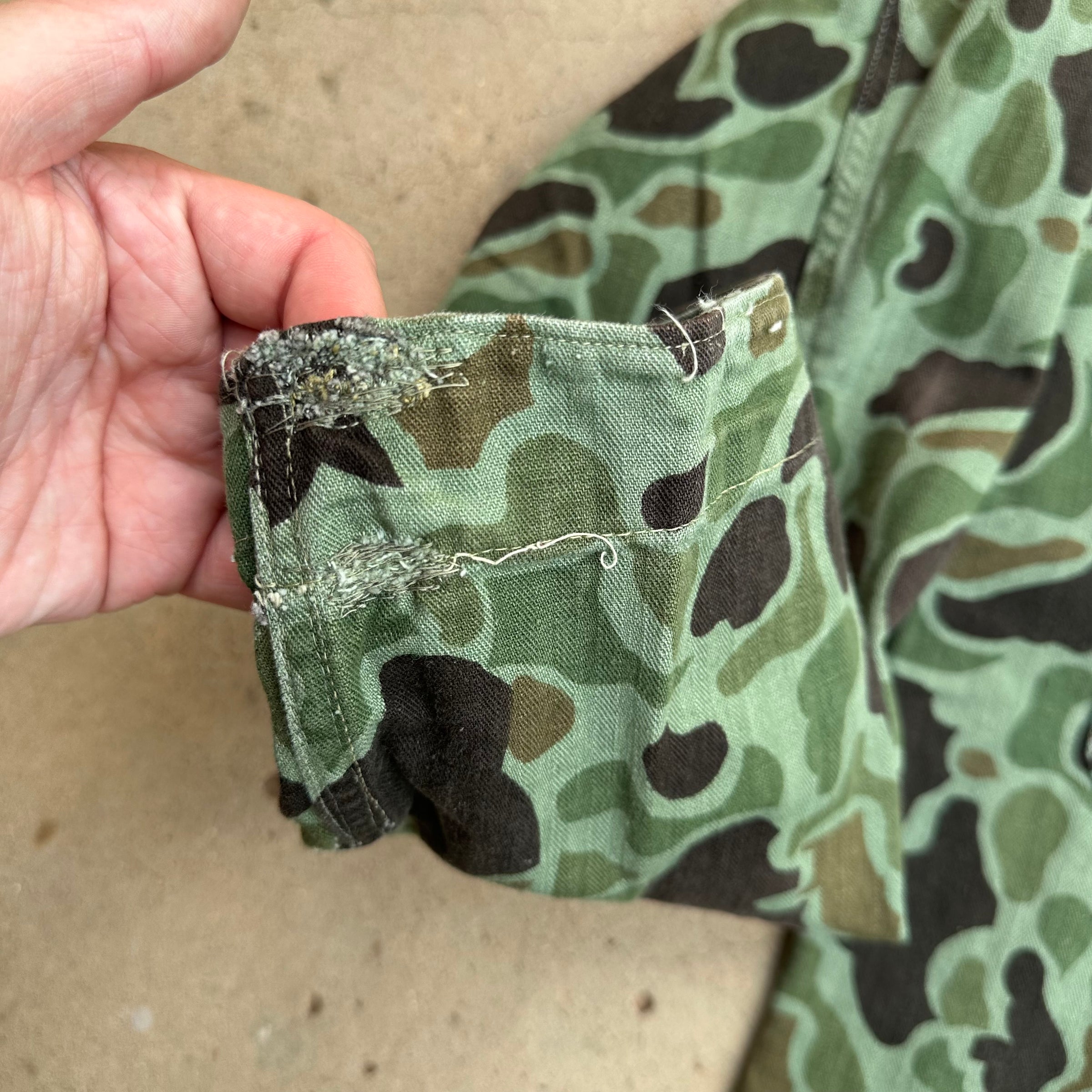 1960’s Korean Frogskin Camo HBT Shirt