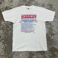 1990’s Operation Overdraft Anti-Bank T-Shirt L/XL