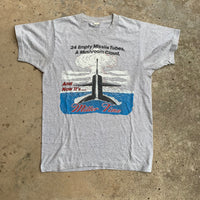 1980’s Miller Time Nuclear Submarine T-Shirt Small