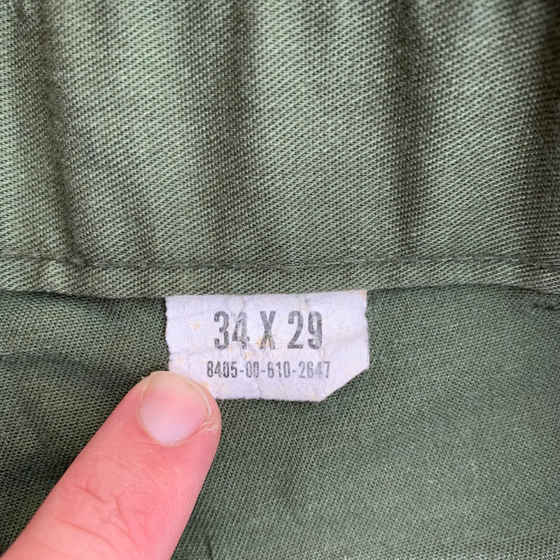 1980's OG-507 Fatigue Pants 32” x 28"