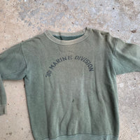 1960’s 3rd Marine Division Crewneck Sweatshirt Small