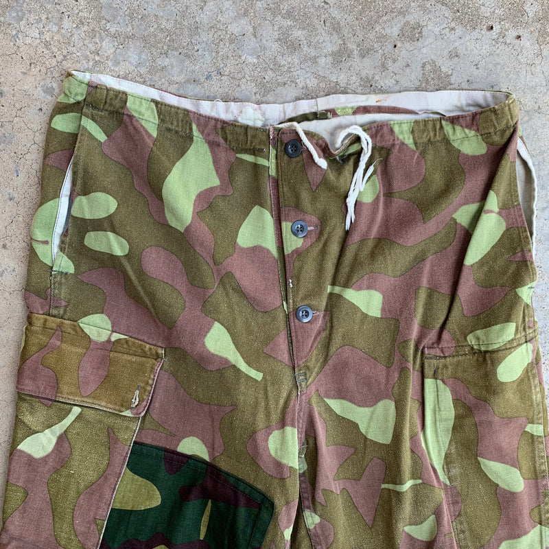 1970’s Finnish M62 Camo Pants 29” - 39” x 27”