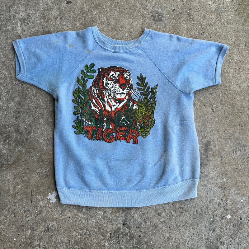 1960’s Tiger Short Sleeve Sweatshirt Small