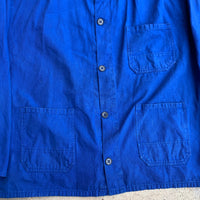 1990’s Blue French Chore Coat Size 62 XXL