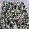 1970’s Duck Hunter Camo Fatigue Pants 34” - 38” x 28”