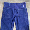 1970’s Duck Head Purple Denim Carpenter Pants 33” x 31”