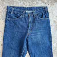 1970’s Levi’s 646 Denim Flared Jeans 32” x 28.5”