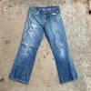 1960’s/70’s Levi’s Big E White Tab Denim Flared Jeans 34” x 29”