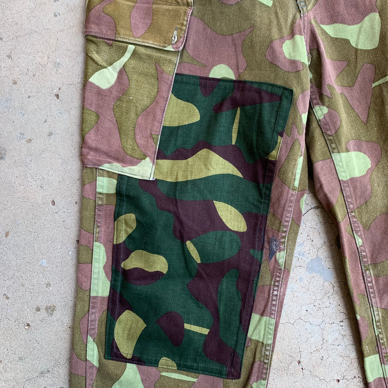 1970’s Finnish M62 Camo Pants 29” - 39” x 27”