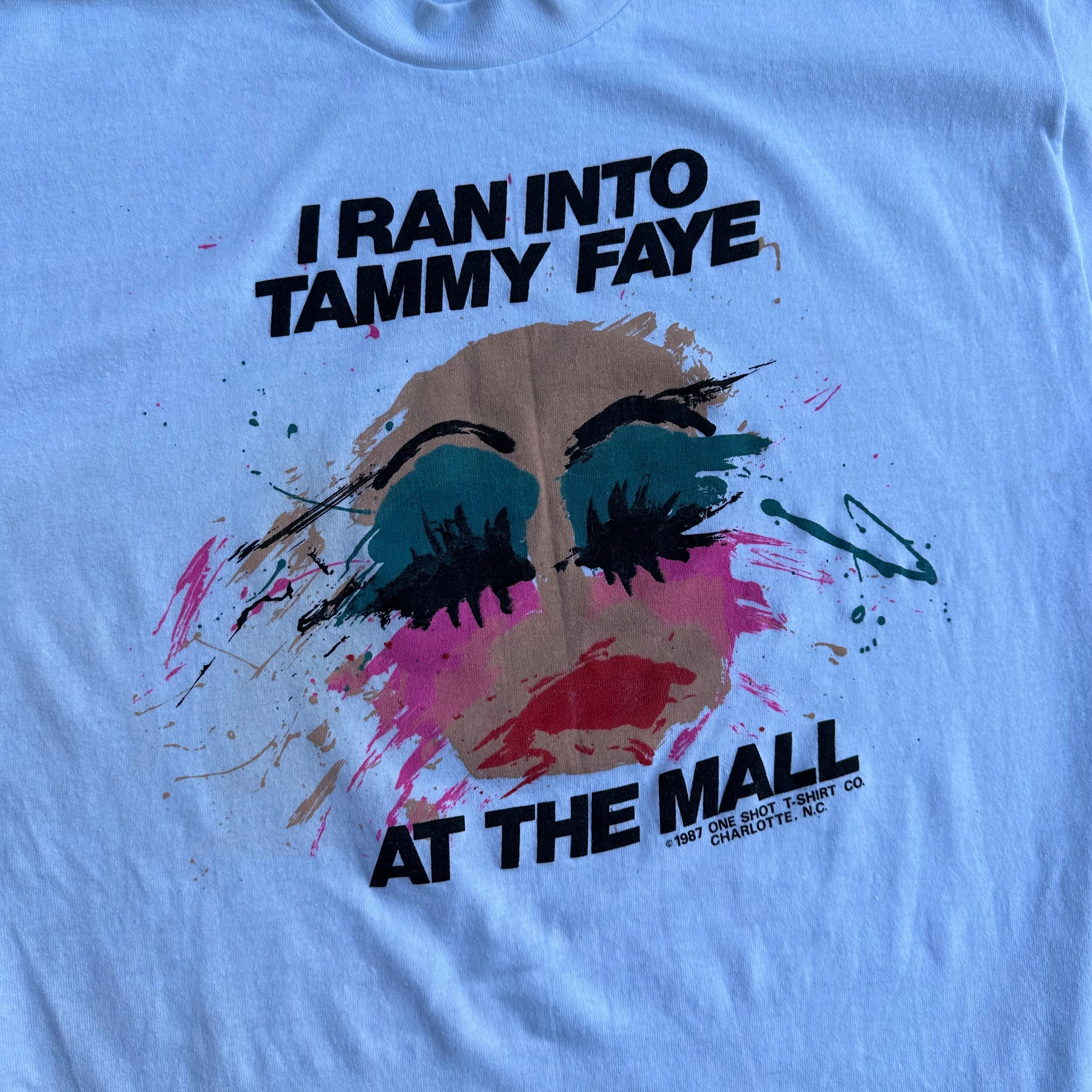 1987 Tammy Faye T-Shirt Small