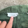 1960’s Vietnam War OG-107 Fatigue Pants 30” x 30.5”