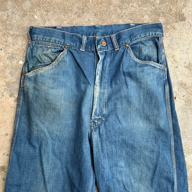 1940’s Big Mac Denim Carpenter Jeans 30” x 32”