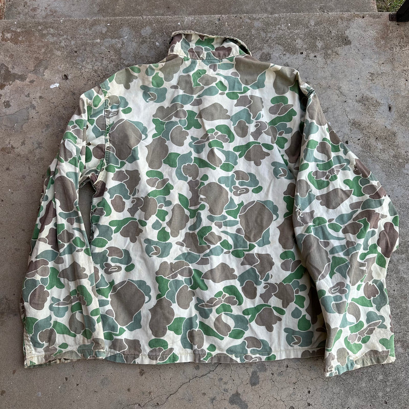 1960’s Thrashed American Field Hunting Camo Jacket Medium