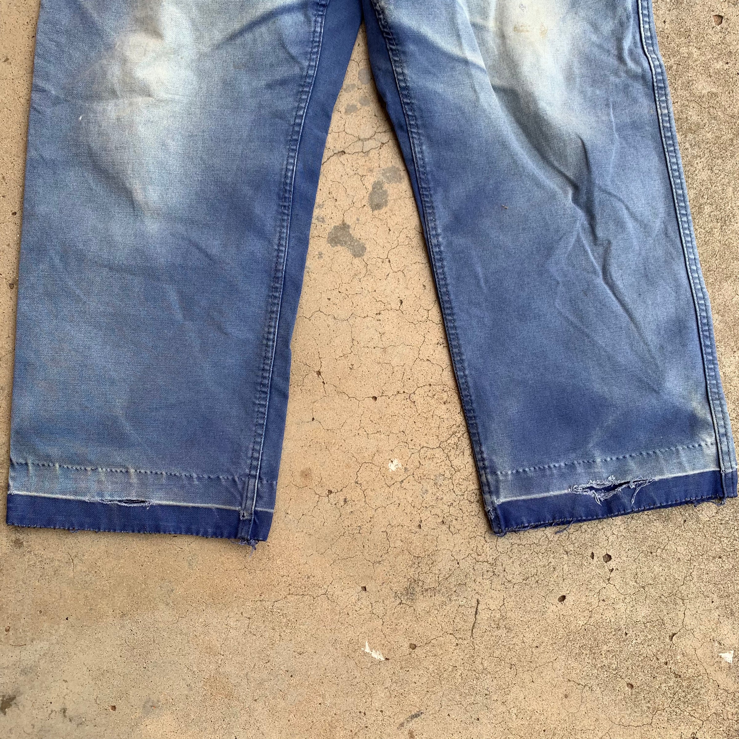 1960’s/70’s French Work Pants 39” x 26”