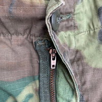 1960’s Thrashed ERDL Camo Jungle Fatigue Pants Small Short