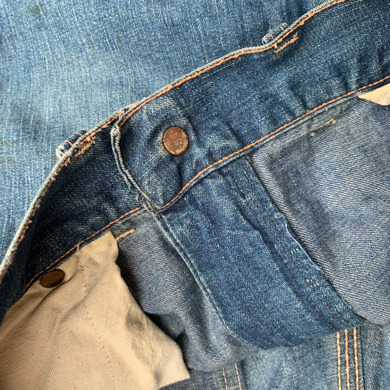 1940’s Big Mac Denim Carpenter Jeans 30” x 32”