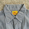 1950’s Red Ram Grey Work Shirt Small