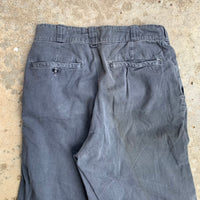 1960’s Cleveland Overall Black Work Pants 27” x 26”