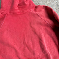 1950’s/60’s Faded Red Hooded Sweatshirt 23” Chest