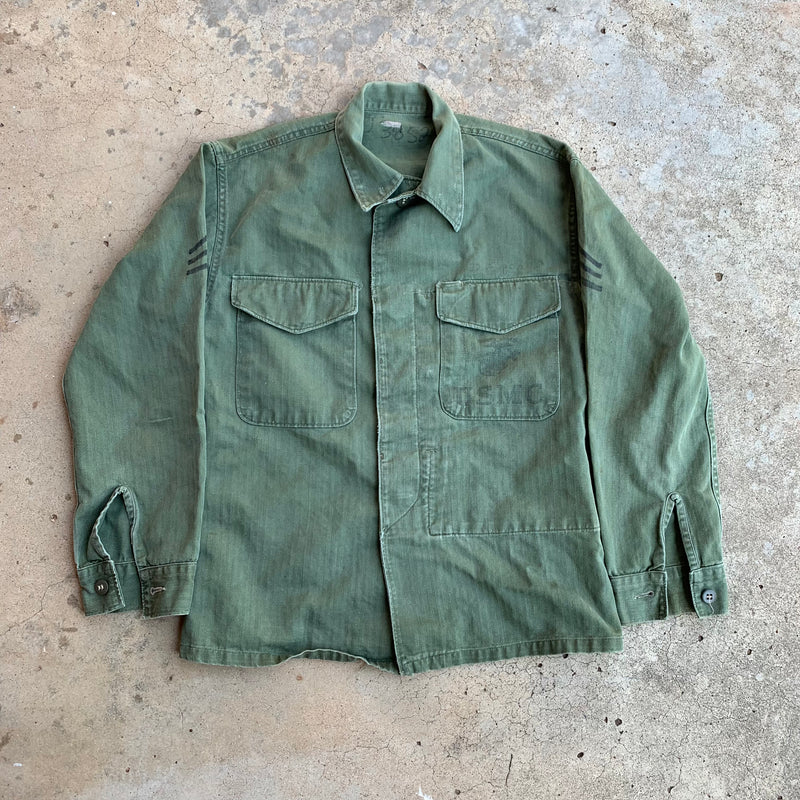 1950’s USMC P-53 HBT Utility Jacket Small