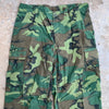 1960’s Mint ERDL Camo Jungle Fatigue Pants Small Short