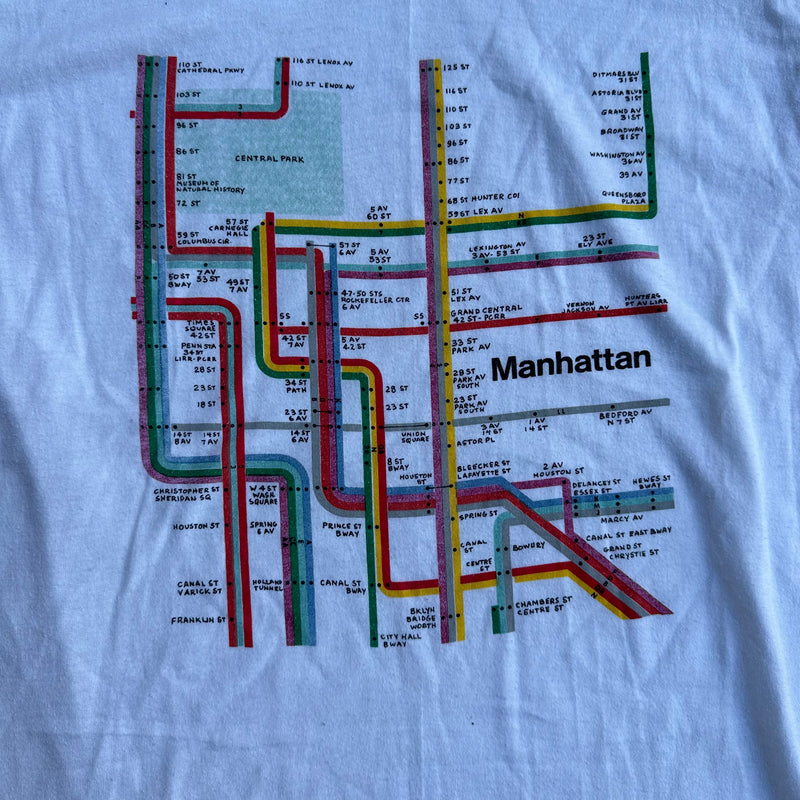 1980’s Manhattan Subway T-Shirt Small