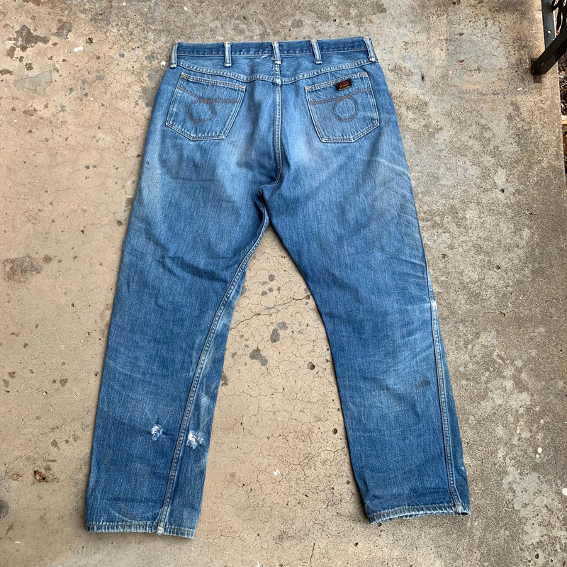 1950’s Anthony’s Buckhide Denim Jeans 34” x 29.5”