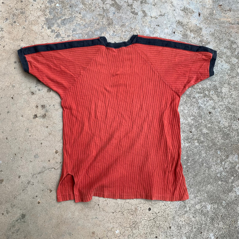 1970’s Rally by Campus Textured Cotton T-Shirt Small