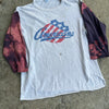 1970’s “Americans” Champion Blue Bar T-Shirt L/XL