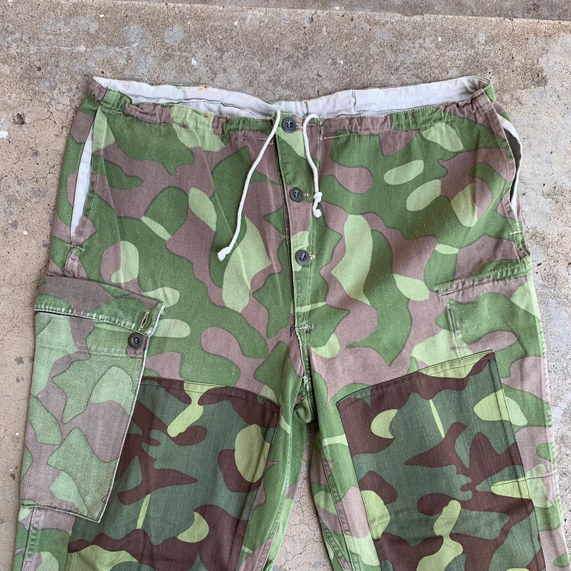 1960’s Finnish M62 Camo Pants 31” - 41” x 31”