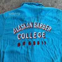 1960’s Alaskan Barber College Bowling Shirt Size 42