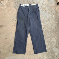 1960’s Cleveland Overall Black Work Pants 27” x 26”