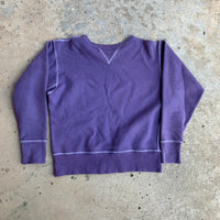 1940’s/50’s Purple Double V Crewneck Sweatshirt Small