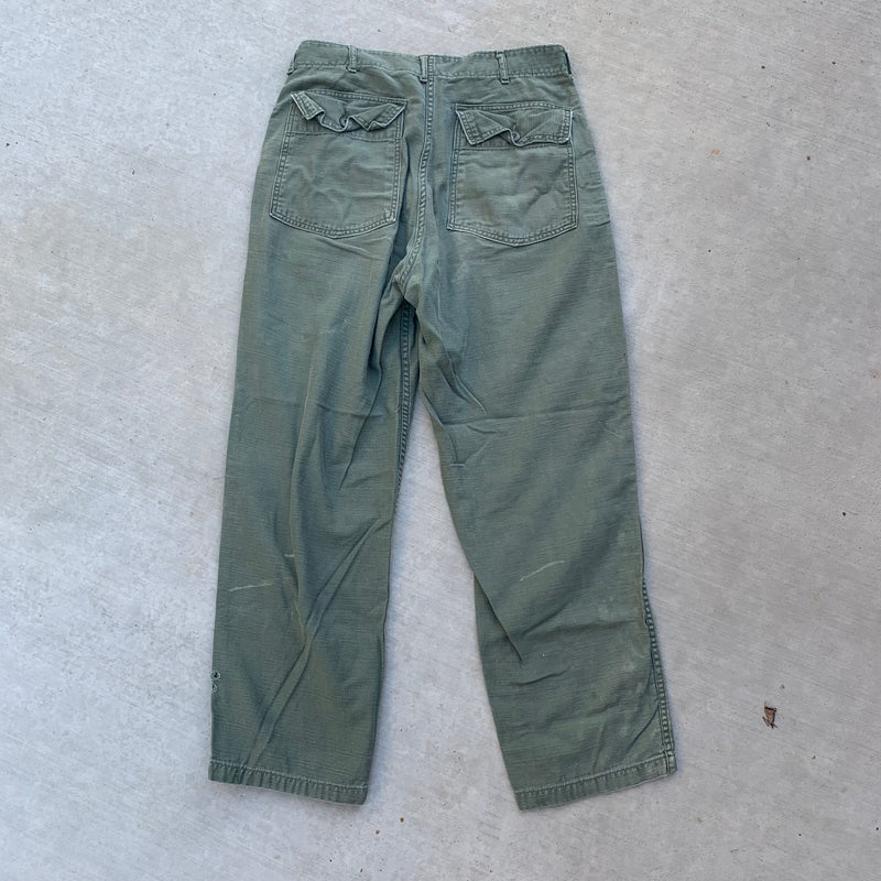 1970's OG-107 Fatigue Pants 32" x 28"