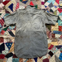 1940’s Iron Ace Salt & Pepper Chambray Shirt
