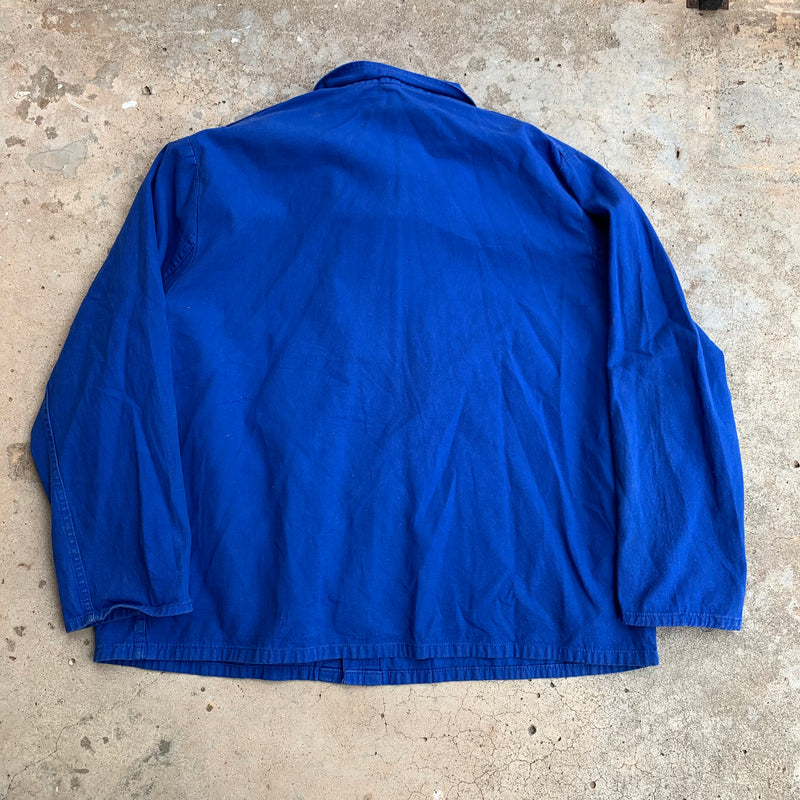 1990’s Blue French Chore Coat Size 62 XXL