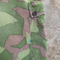 1960’s Finnish M62 Camo Pants 30” - 38” x 30”