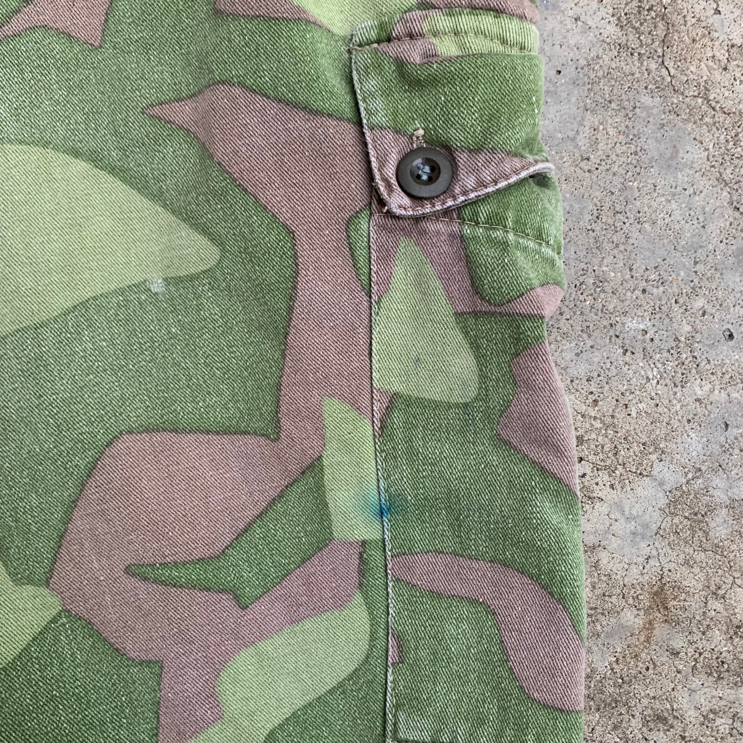 1960’s Finnish M62 Camo Pants 30” - 38” x 30” – Little Chum Vintage