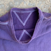 1940’s/50’s Purple Double V Crewneck Sweatshirt Small