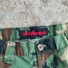 1990’s Birdhouse Ripstop Woodland Camo Shorts 34” x 9”