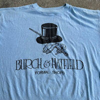 1970’s Birch & Hatfield Formal Shop T-Shirt Small