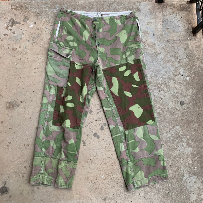 1960’s Finnish M62 Camo Pants 30” - 38” x 30”